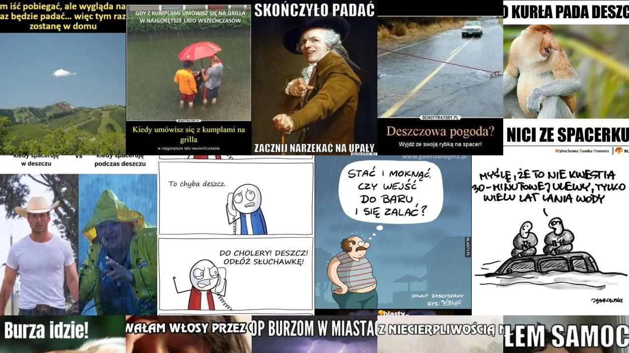 Deszcz na wakacjach? Te memy to hit tego lata! Mogą rozbawić do łez ... Lifestyle Marketing Campaigns That Go Viral