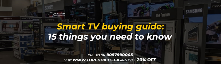What To Consider When Buying A Smart TV