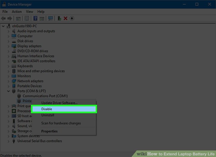How To Extend The Battery Life Of Your Laptop