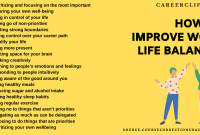 Tips For Improving Work-Life Balance Effortlessly